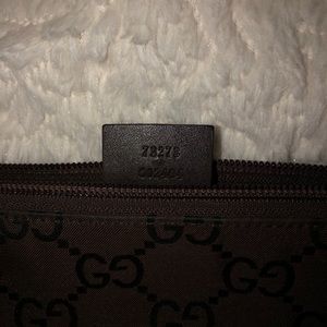 Gucci make up bag